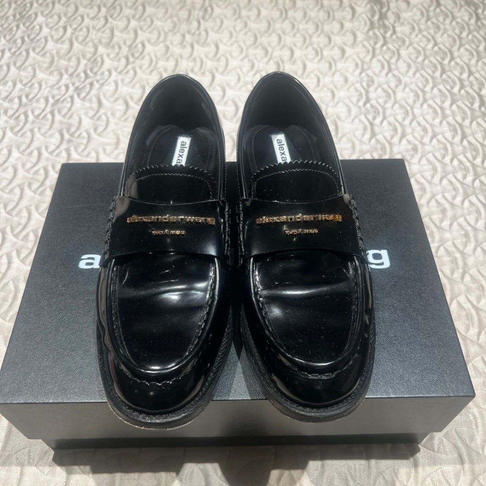 Alexander Wang loafers . Almost new .very good condition with original box